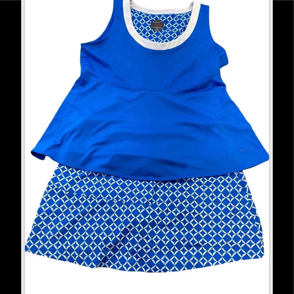 Bolle 2 Piece Tennis Outfit- tank and skort